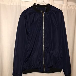 Size Medium, Blue Bomber Jacket.